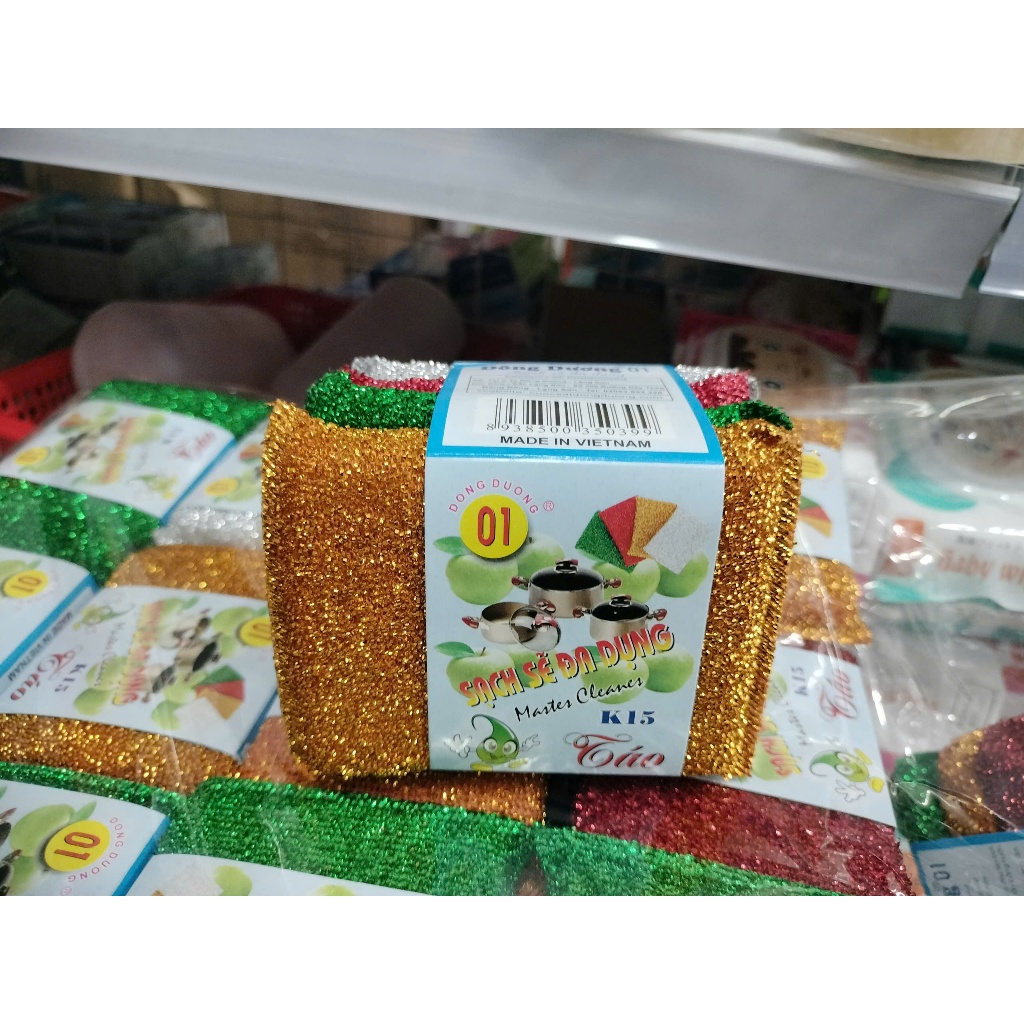 Combo 4 miếng rửa chén bát