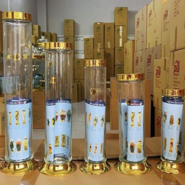 Bình ngâm sâm ngọc linh Phú Hòa 0.8L, 1.8L, 2.8L, 3.8L, 4.8L, 5.8L có vòi, không vòi