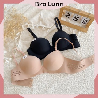  Áo Ngực Nữ Đúc Su Không Gọng Đệm Dày Thoáng Khí BRALUNE Áo Lót Nữ Đệm Bàn Tay Nâng Ngực ANM-72 