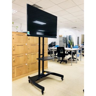 Khung treo tivi di động AVA1500-60-1P 32-70 inch, chân đế 1700A 32-75 inch đầy đủ khay camera, chỗ để CPU hàng nhập khẩu
