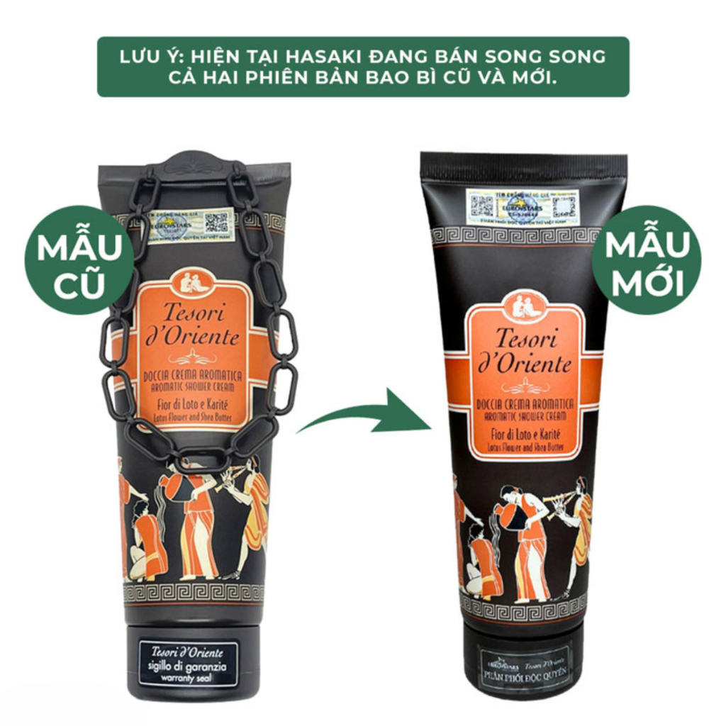 Sữa Tắm Nước Hoa Tesori d'Oriente 500ml nhiều hương thơm | Hasaki | Sản phẩm chính hãng