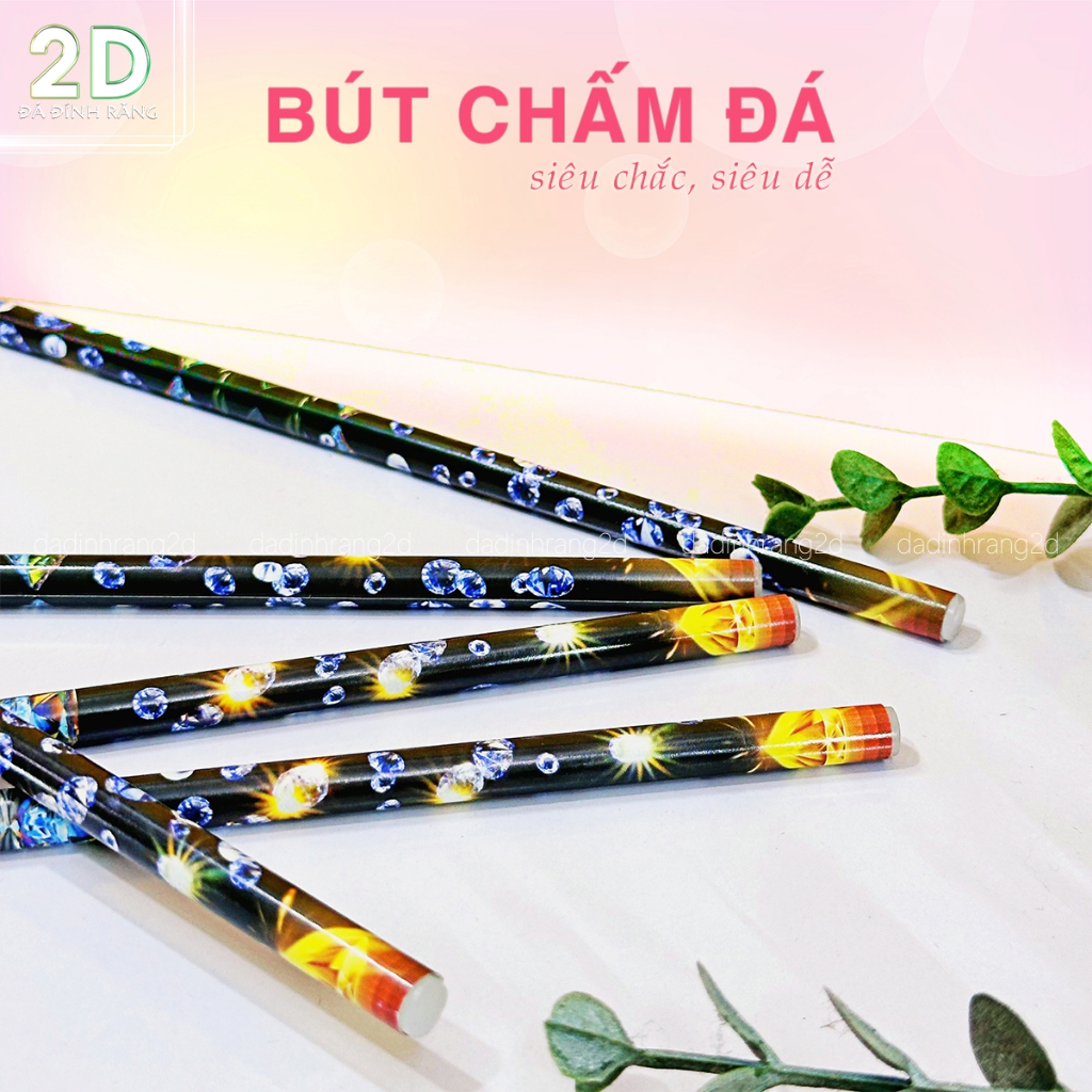 Bút Đính Đá Răng, Bút Sáp Chấm Đá Siêu Chắc