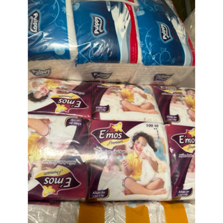 ( giá sỉ) Combo 30 Gói Khăn Giấy Vuông Emos Bịch 50 tờ