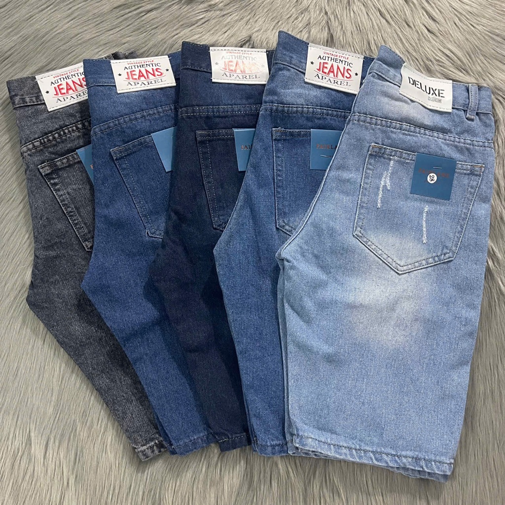 Quần Short Jean Nam Thời Trang - Quần Short Bò Ngắn Nam Cao Cấp, Phong Cách
