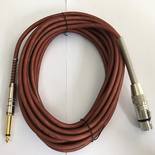 Dây Micro nâu dài 6m - dây micro cao cấp - dây Mic liền rắc màu nâu dài 6m