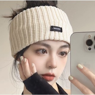 Băng đô len bản rộng thời trang cho nữ, băng đô thể thao
