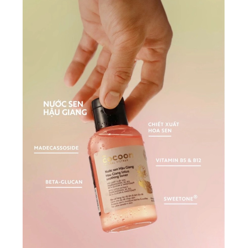 [SPECIAL COMBO] Toner Nước sen Hậu Giang 310ml- Nước tẩy trang bí đao 500ml | BigBuy360 - bigbuy360.vn