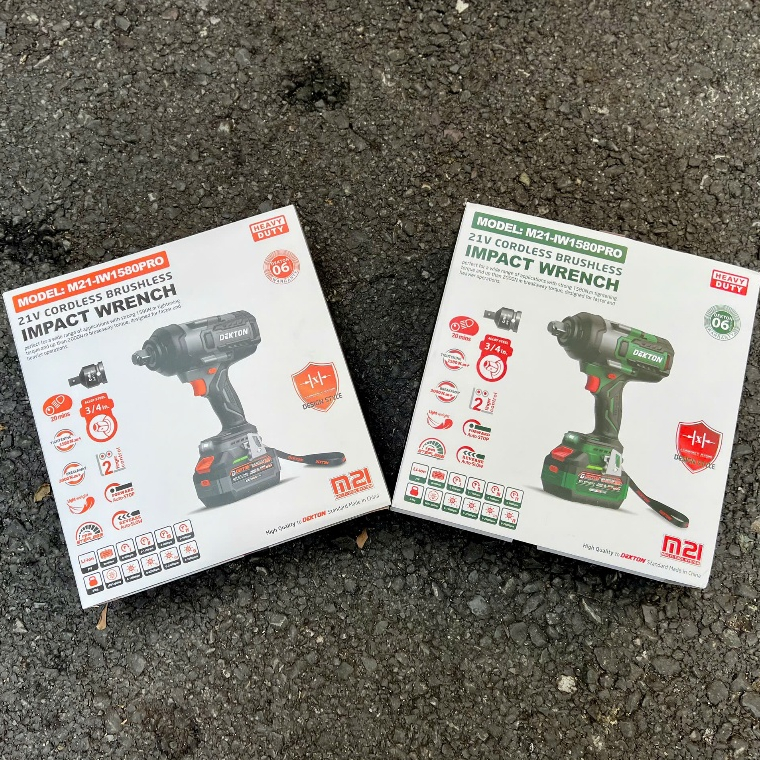 Máy siết bulong dùng pin DEKTON M21-IW1580pro (chưa pin & sạc)