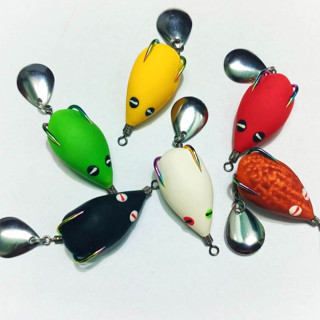 Mồi Câu Lure Nhái Hơi F35 Mồi Nhái Hơi NỔI 7G,LỬNG10G, F35 siêu nhạy cá