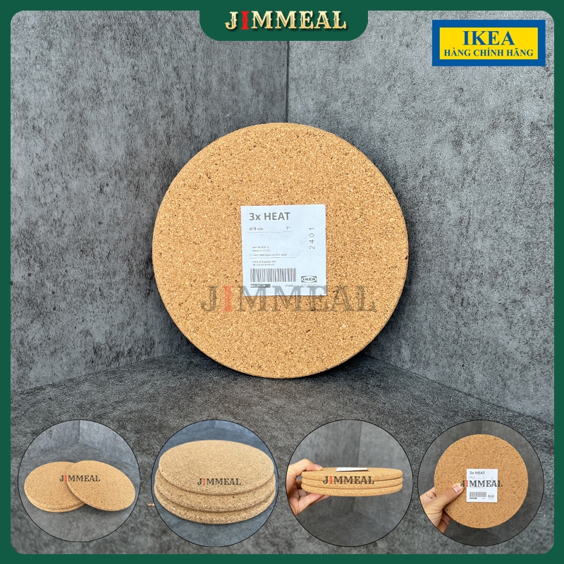 [Chính Hãng] [IKEA] Set 3 Lót Nồi, Đế Lót Nồi IKEA HEAT Đa Năng