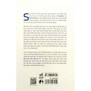 Sách - 21 Bài Học Cho Thế Kỷ 21 - NXB Thế Giới