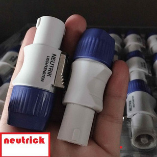 1 chiếc jack loa neutrick -  Jack loa speakon NEUTRIK NL4FC loại tốt, màu ngẫu nhiên