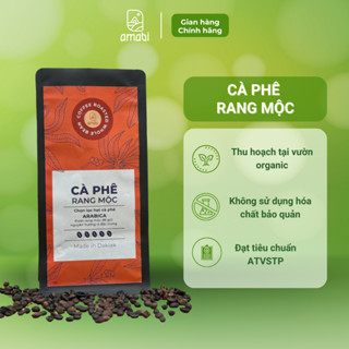 Cà phê rang mộc Robusta hương chồn 200g/500g/1kg, Cafe Đắk Lắk rang xay nguyên chất pha phin hoặc máy Amabi