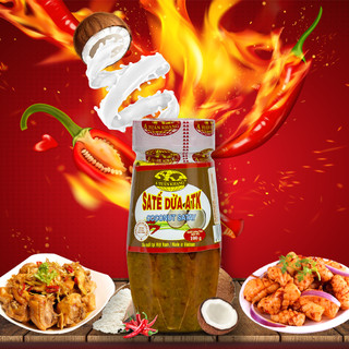 Sate Cơm Dừa Vị Cay Thơm Béo - Trộn Mì, Phở, Cơm, Ướp Thịt, Dùng Được Cho Người Ăn Chay|A TUẤN KHANG