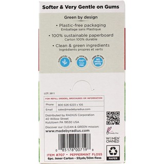 Chỉ Nha Khoa Radius Vegan Floss