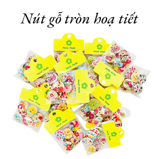 Nút gỗ tròn, nút gỗ ren (Giá 10 cái)