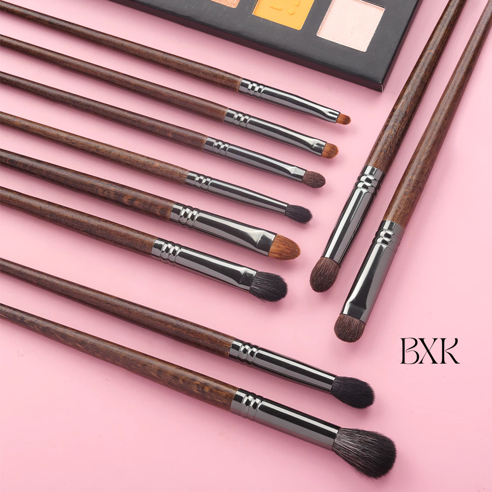 Bộ cọ trang điểm mắt 10 cây mềm mịn bám phấn trang điểm chuyên dụng cao cấp BXK COSMETICS