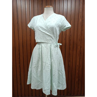 LÉP thanh lý - Đầm eo cột nơ bymo - Size L