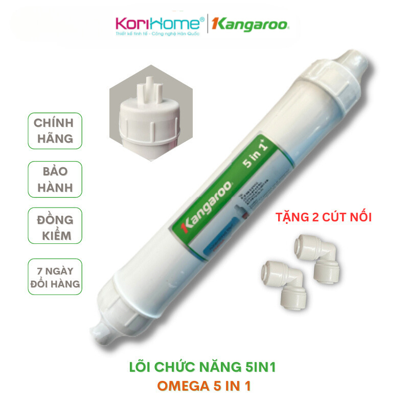 (Kèm 2 Cút Góc) Lõi 5in1+ Kangaroo dùng cho KG100HU, KG100HU+, KG100MED, KG100EED IoT, KG100HK, KG10