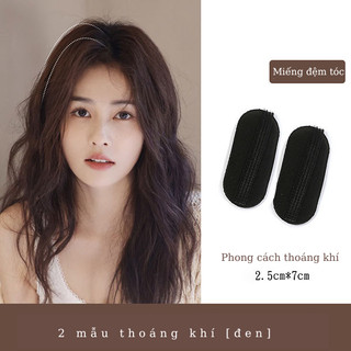 Bộ Tóc Giả Tạo Phồng Đỉnh Đầu Tự Nhiên Kẹp Tóc Giả Đỉnh Đầu Sang Trọng
