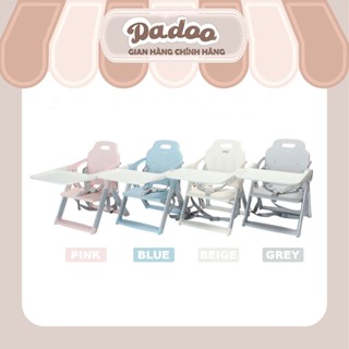 [ DADOO x TOBE] Bàn Ghế Ăn Dặm Molly Gấp Gọn Nhẹ Dễ Mang Đi Du Lịch CHO BÉ TỪ 6 THÁNG