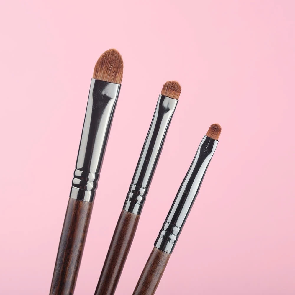 Bộ Cọ Trang Điểm 10 Cây Lông Thú Trang Điểm Mắt Và Lông Mày Tạo Khối Mềm Mại Tiện Dụng SHUSHU COSMETICS