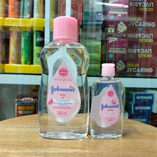 Dầu Mát Xa Dưỡng Ẩm JOHNSON BABY 50ml - 200ml