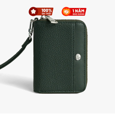 Ví nữ Da thật LAGOM Khóa kéo mini - Zippy Mini GEN 2