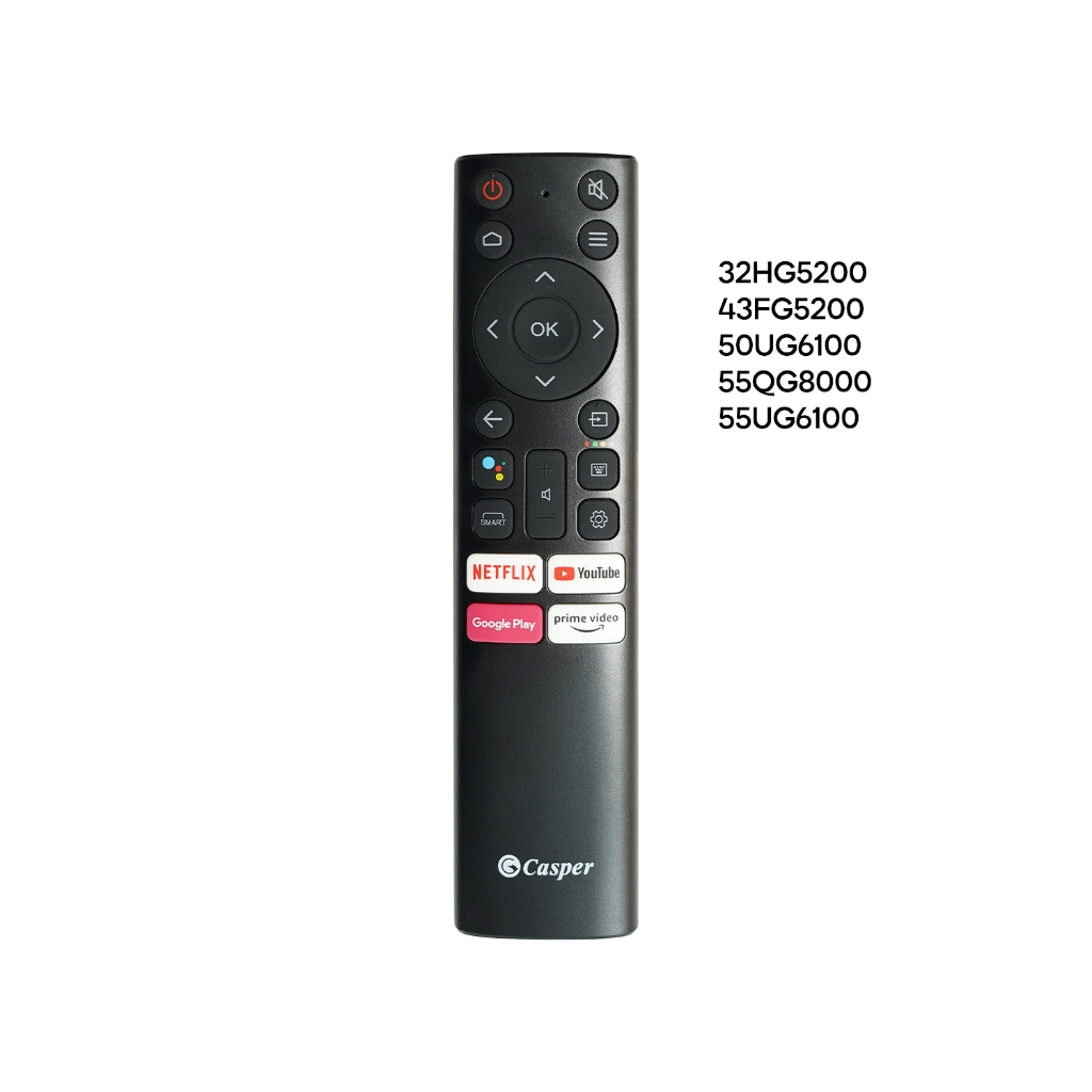 Điều khiển/ Remote Smart Tivi Casper - Dùng cho 32HG5200/ 50UG6100/ 43FG5200/ 55UG6100/ 55UG6300 - B