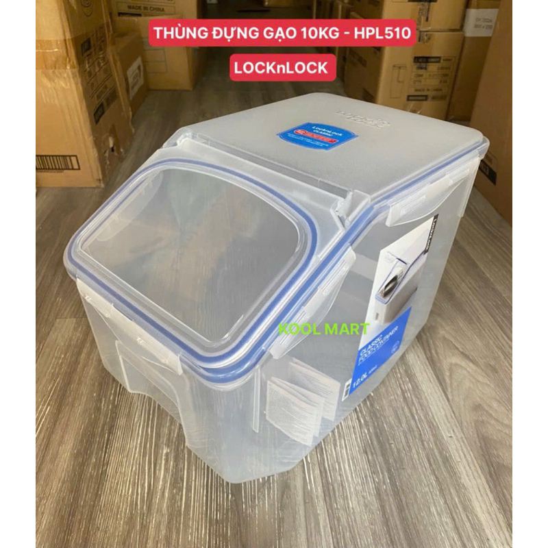 [LOCKnLOCK]THÙNG GẠO 10KG LOCKnLOCK-HPL510