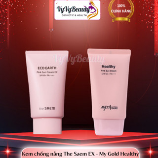 Kem chống nắng The Saem Eco Earth MẪU MỚI (SPF 50+/PA) - My Gold Healthy
