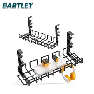 BARTLEY Giá đỡ treo Ổ cắm điện - Máng treo dây điện dưới bàn tiện lợi cho phòng làm việc 38-50 tùy chọn