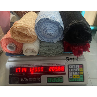 combo ren 4 tập may đồ nội y, đồ lót