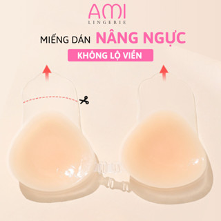Miếng Dán Nâng Ngực Cài Trước Silicone Giúp Nâng Ngực Tạo Khe Chống Chảy Xệ V1 AMI 173