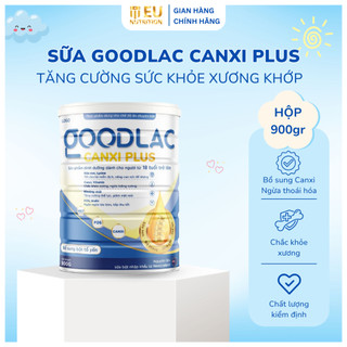  Sữa cho người già Goodlac Canxi Plus 900g - Giúp Tăng Cường Sức Khỏe Xương Khớp 