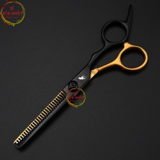 Kéo cắt tóc Nhật Bản cao cấp siêu rẻ FE VĐ[Mua bộ kéo tặng kèm bao da+lược]