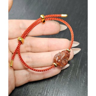 Vòng Tay Hồ Ly Tóc Đỏ Phước Tâm , Vòng Đá Phong Thủy Cao Cấp Mang Năng Lượng Tích Cực