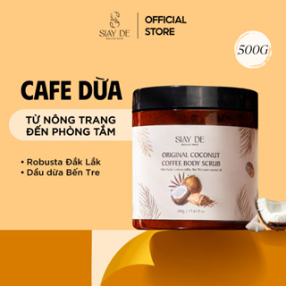  Tẩy Tế Bào Da Chết Body Cafe Dừa Coconut Coffee Body Scrub Dưỡng Ẩm Mềm Mịn Toàn Thân 500g 