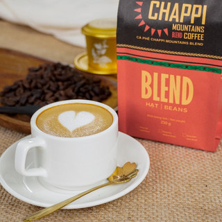 CÀ PHÊ HẠT BLEND HÒA QUYỆN (vị pha trộn đậm đắng và thơm của Robusta và Arabica)