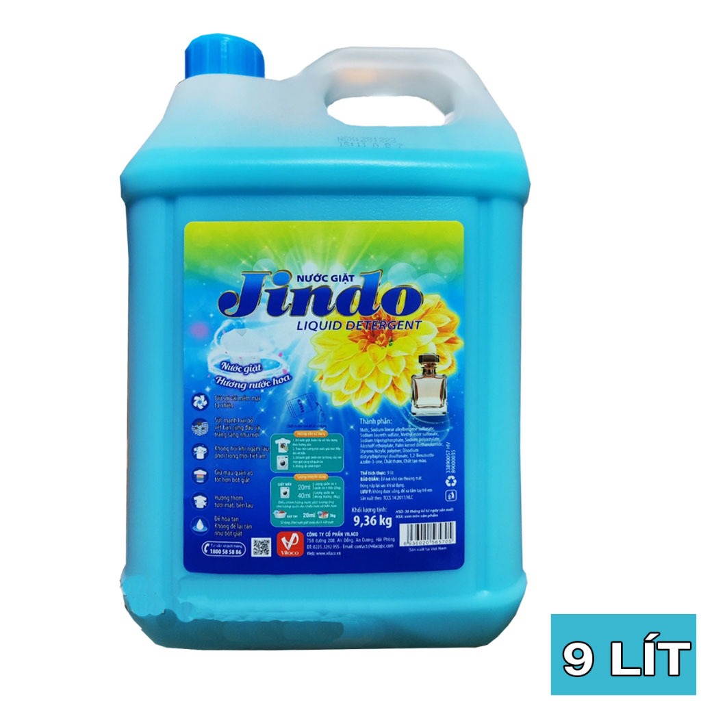 Nước giặt LORD JINDO hương nước hoa 9 lít