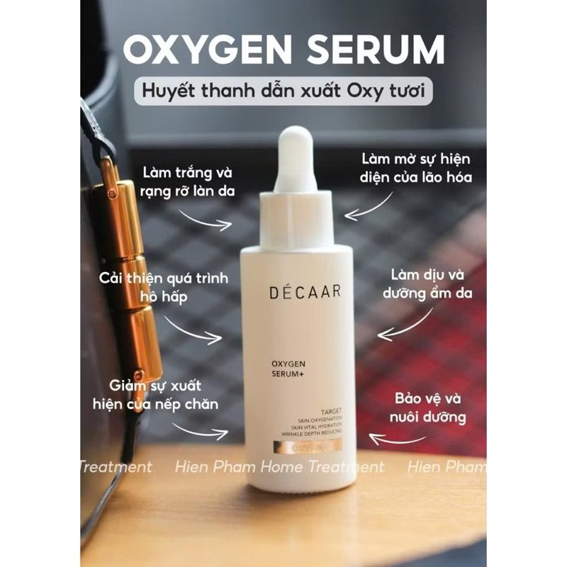 Serum Decaar Oxygen + 20ml Phục Hồi Căng Bóng Trắng Da