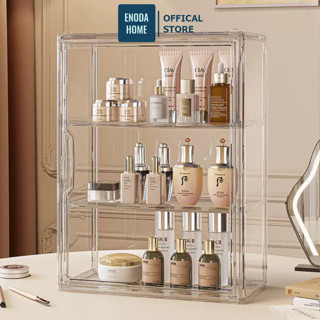 Hộp Trong Suốt Đựng Mỹ Phẩm, Hộp Nhựa Mica Trưng Bày Đồ Trang Điểm, Mĩ Phẩm 1,2,3 Tầng HTS021