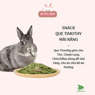 Que Cỏ Timothy Giúp Mài Răng, Bổ Sung Chất Xơ cho Thỏ, Chuột Lang, Chinchillas,...