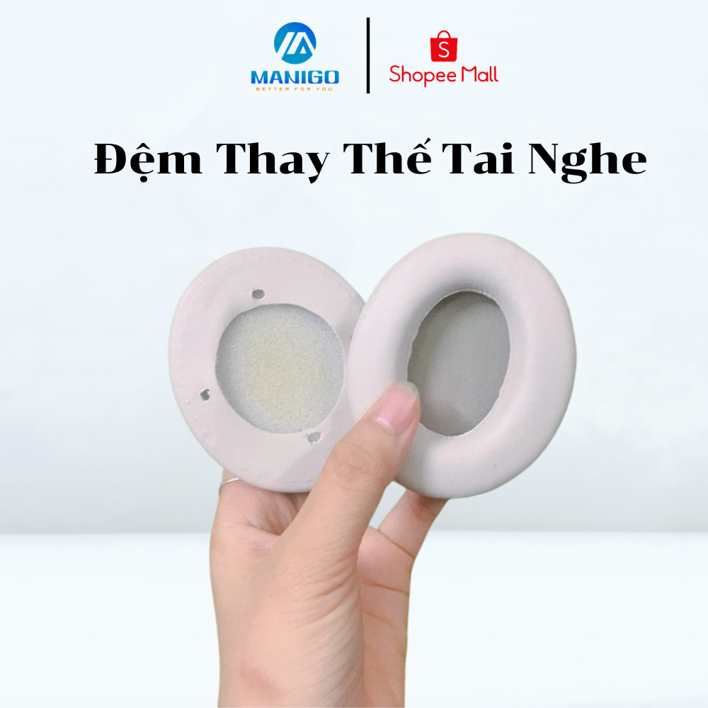 Đệm thay thế Tai nghe chụp tai Headphone bluetooth không dây Rockspace