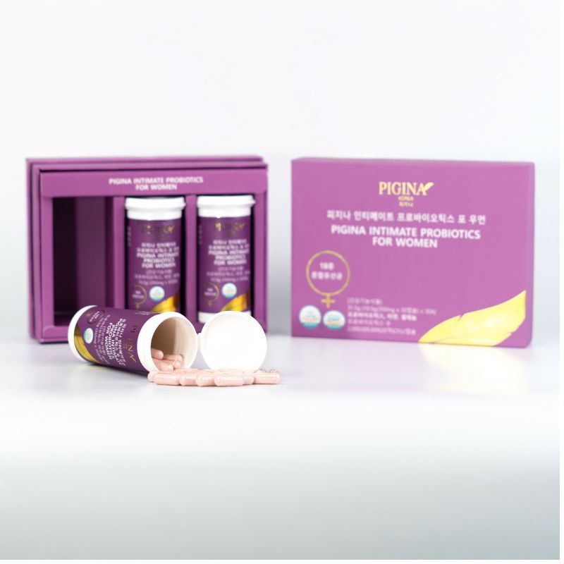 Viên uống bổ sung lợi khuẩn cho nữ Pigina intimate probiotics for women hộp 90 viên