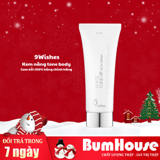   Mới  Tinh Chất Dưỡng Sáng & Nâng Tone Da 9 Wishes SPF 21+++ White Tone-up Body Serum 150ml 