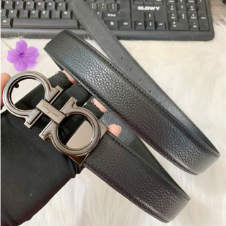 Thắt lưng nam da bò dây nịt bản to 3.2cm bấm lỗ đẹp xịn siêu hot