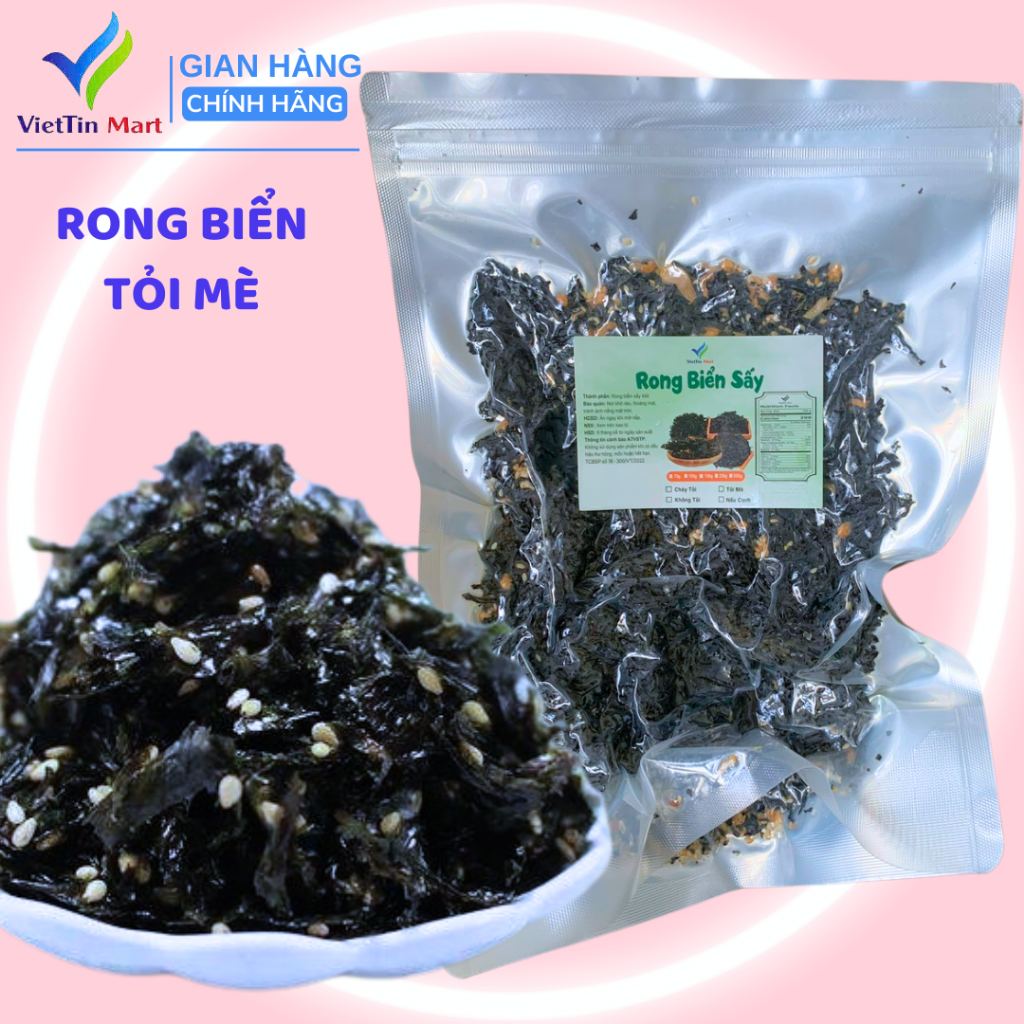 Rong Biển Tỏi Mè Viettin Mart