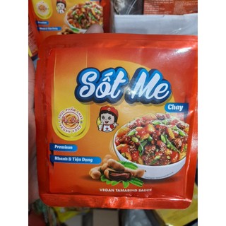 Sốt Gia Vị chay âu Lạc  : sốt me, nướng xá xíu, kho sả ớt, nướng lá móc mật (sản phẩm không ngũ vị tân)