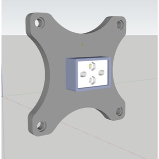 AOC 24B20JH2 VESA Adapter | Bộ chuyển đổi VESA cho màn hình AOC 24B20JH2